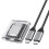 Jixopn Mini M.2 NVMe SSD-behuizing USB-C 10 Gbps 1
