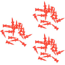 Rode dubbellaagse golftees van 30 mm, 150 stuks