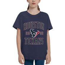 Dětské tričko Texans s krátkým rukávem a logem fotbalového týmu (1 ks)