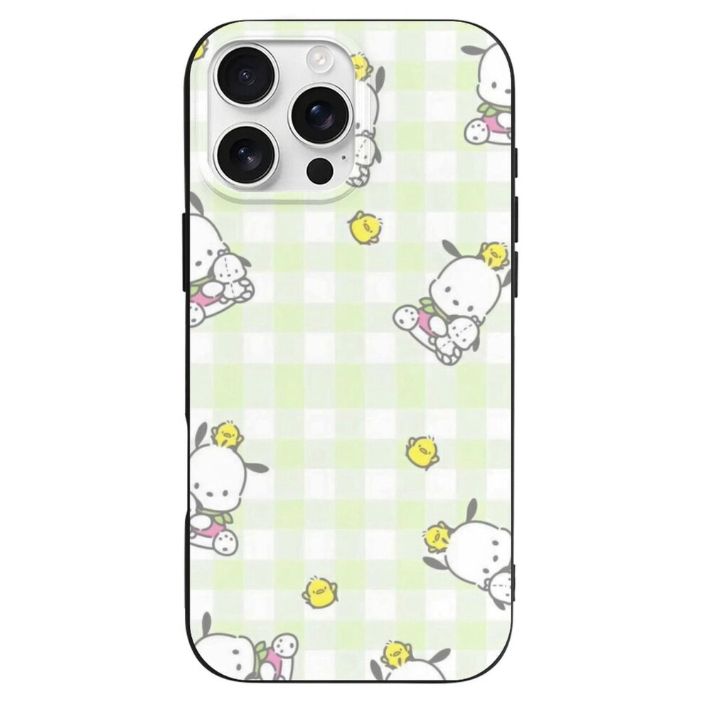 Pochacco Tpu Case For Iphone 16 Pro Max Slim Black 354484003911