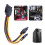 IDE Molex zu SATA Stromverteileradapter 1 zu 2 2