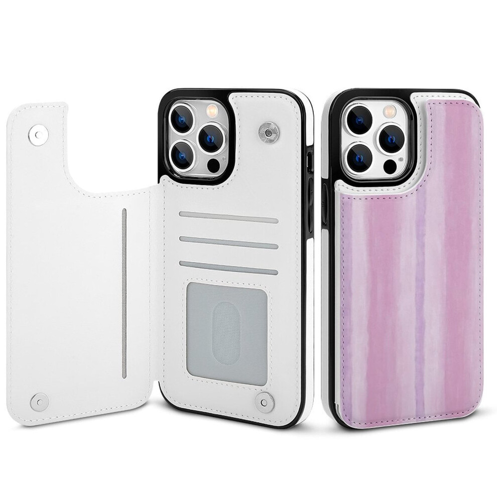 Pu Leather Flip Wallet Case For Iphone 14 Pro Max 354484015310