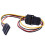 IDE Molex zu SATA Stromverteileradapter 1 zu 2 6