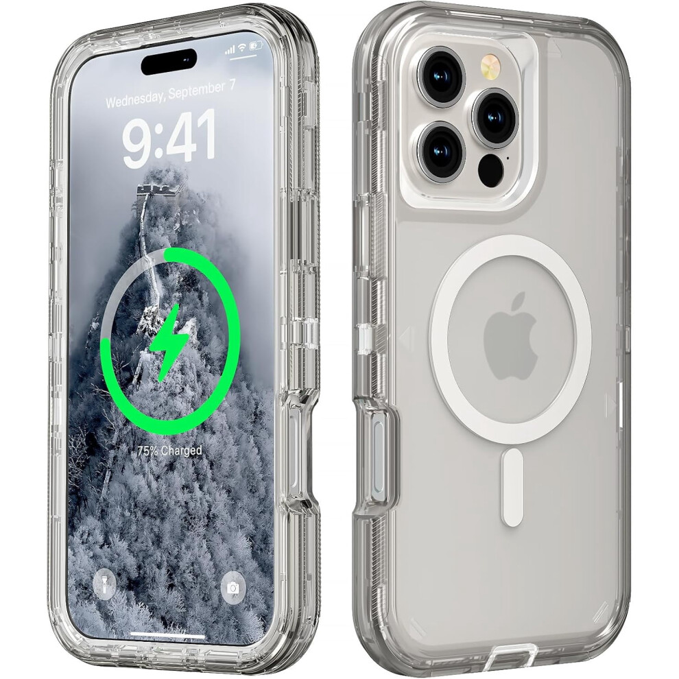 Iphone 16 Pro Transparent Magnetic Case 6.3 Inch 354484003737