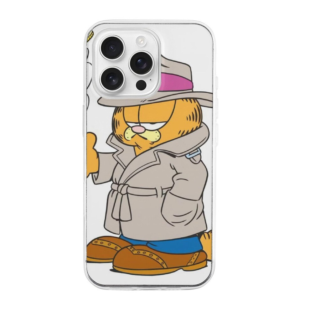 Garfield Tpu Iphone 16 Pro Case Â Ultra Slim, Shockproof 354484017222
