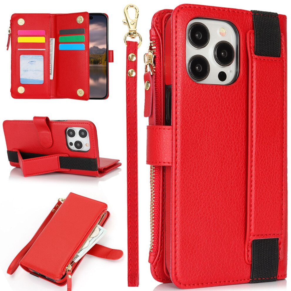 Leather Wallet Case For Iphone 11 Pro Max With Magnetic 354484017734