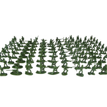 Speelgoedsoldaatjes, groene legermannetjes, 100 stuks