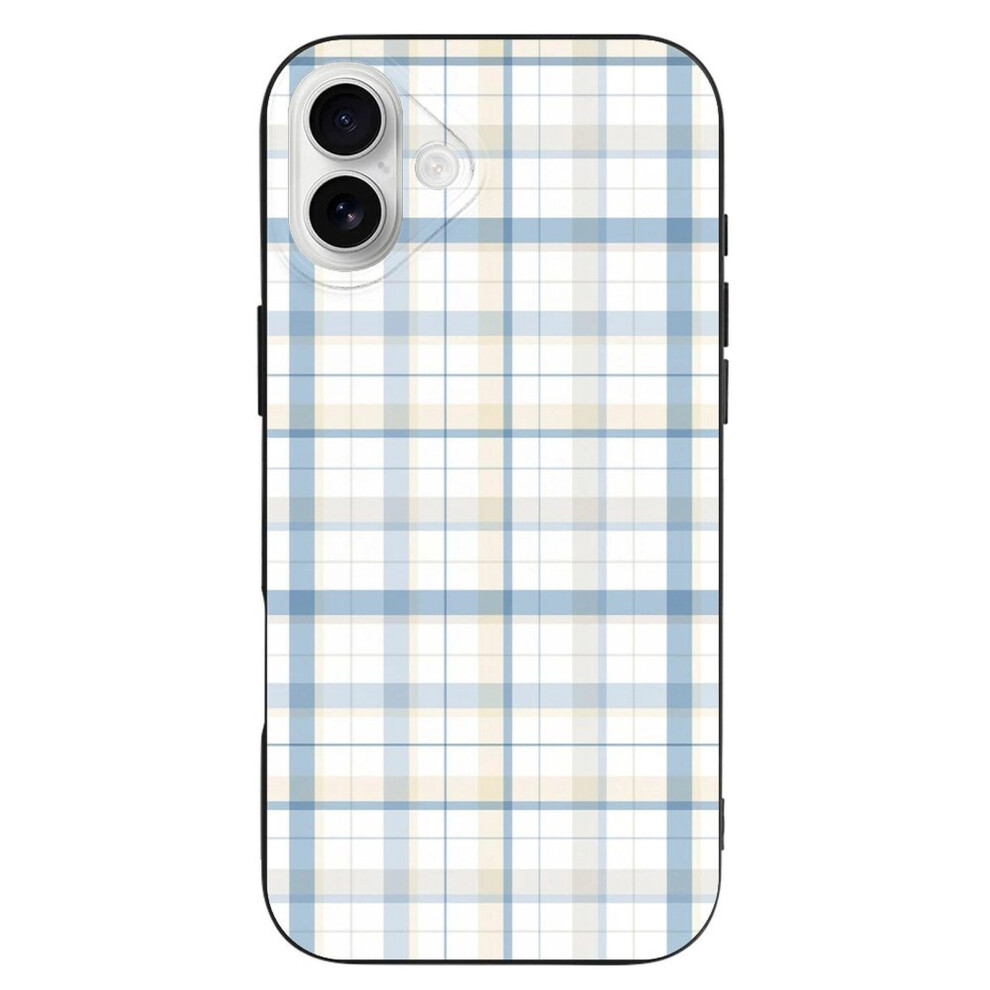 Plaid Tpu Case For Iphone 16 Plus Â Ultra Slim Shockproof 354484016782