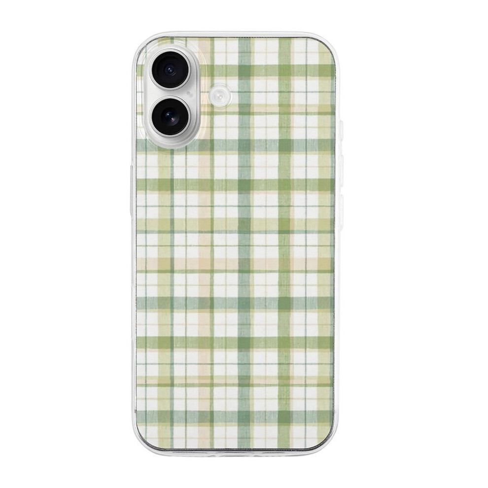 Plaid Tpu Case For Iphone 16 Â Ultra Slim Transparent 354484016959