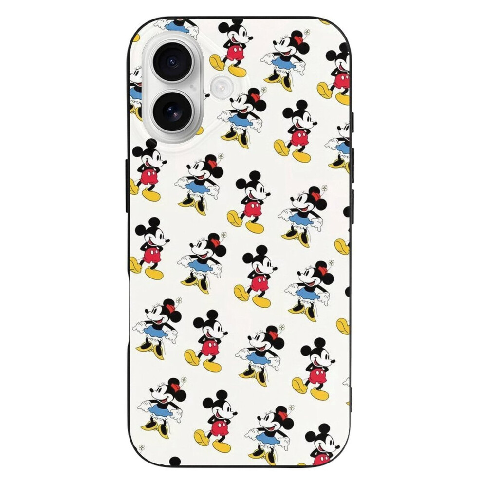 Mickey Mouse Tpu Case For Iphone 16 Â Ultra Slim, Black 354484003799