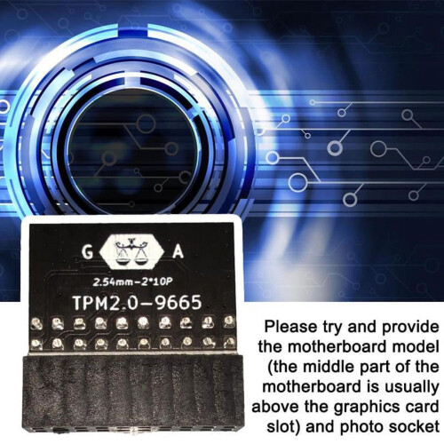 TPM2.0-Modul kompatibel mit ASUS und Gigabyte 2
