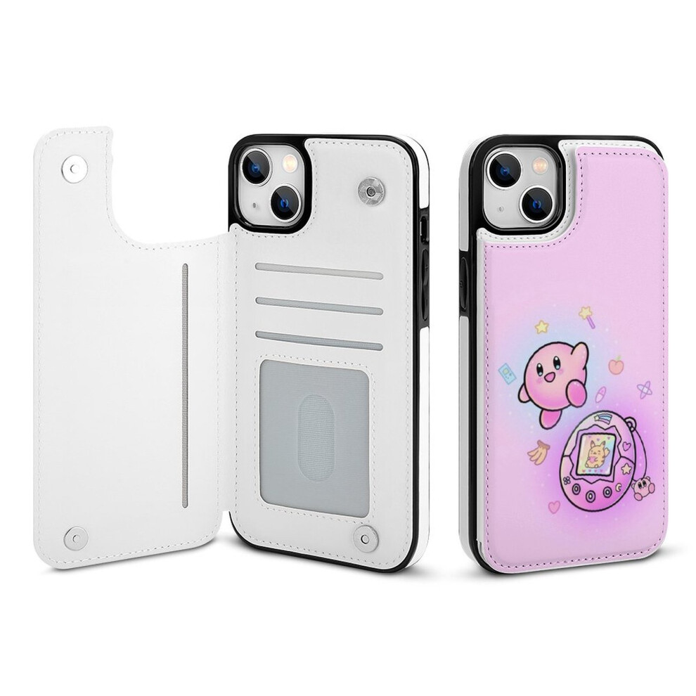 Kirby Wallet Case For Iphone 14 Plus Pu Leather Magnetic 354484017826