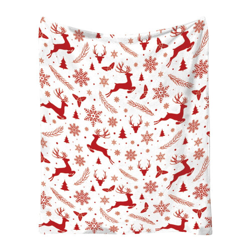Maxiaoxia flanellen kerstdeken 130x150cm 1