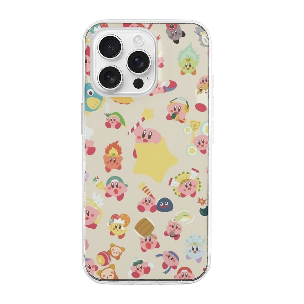 Kirby Tpu Case For Iphone 16 Pro Â Transparent, Ultra 354484016997