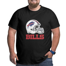 Herre-T-shirt med stort og højt fodboldholdslogo