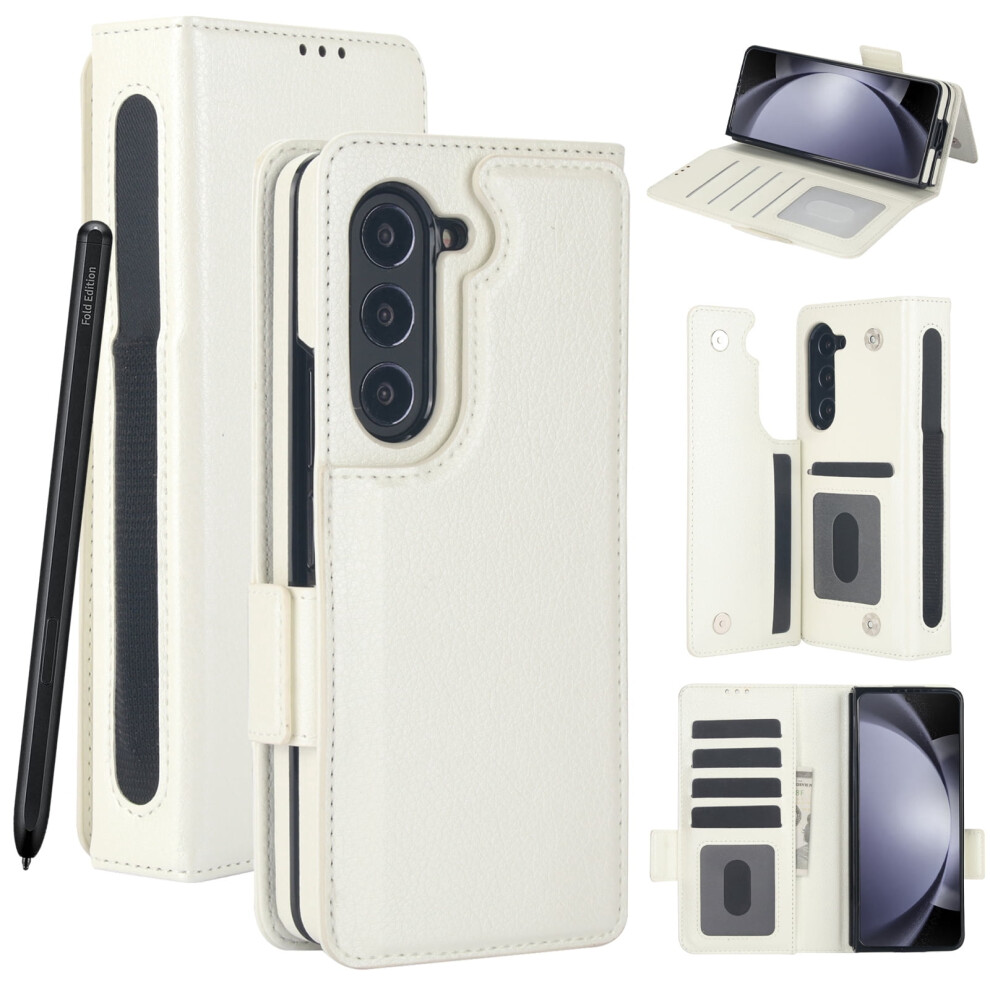 Wallet Case For Samsung Galaxy Z Fold 6 With 6 Card Slots 354484018304
