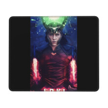 Tappetino per mouse in gomma Tom Hiddleston con bordo di bloccaggio, 1 pezzo