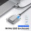 Mini M.2 NVMe SSD-behuizing 10 Gbps 4