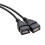 USB2.0A hane till dubbel USB hona Y-splitteradapter 7
