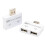 Adaptador divisor USB 2.0 macho a doble hembra 1: 2 8