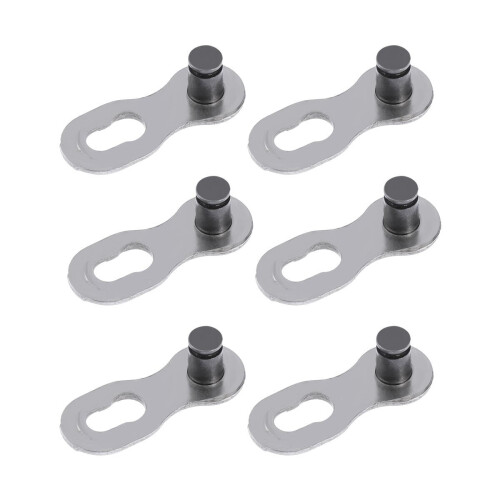 Conector de junta de corrente de bicicleta com engrenagens (3 pares)