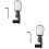 Fahrrad-Rückspiegel-Lenkerhalterung (2er-Pack) 1