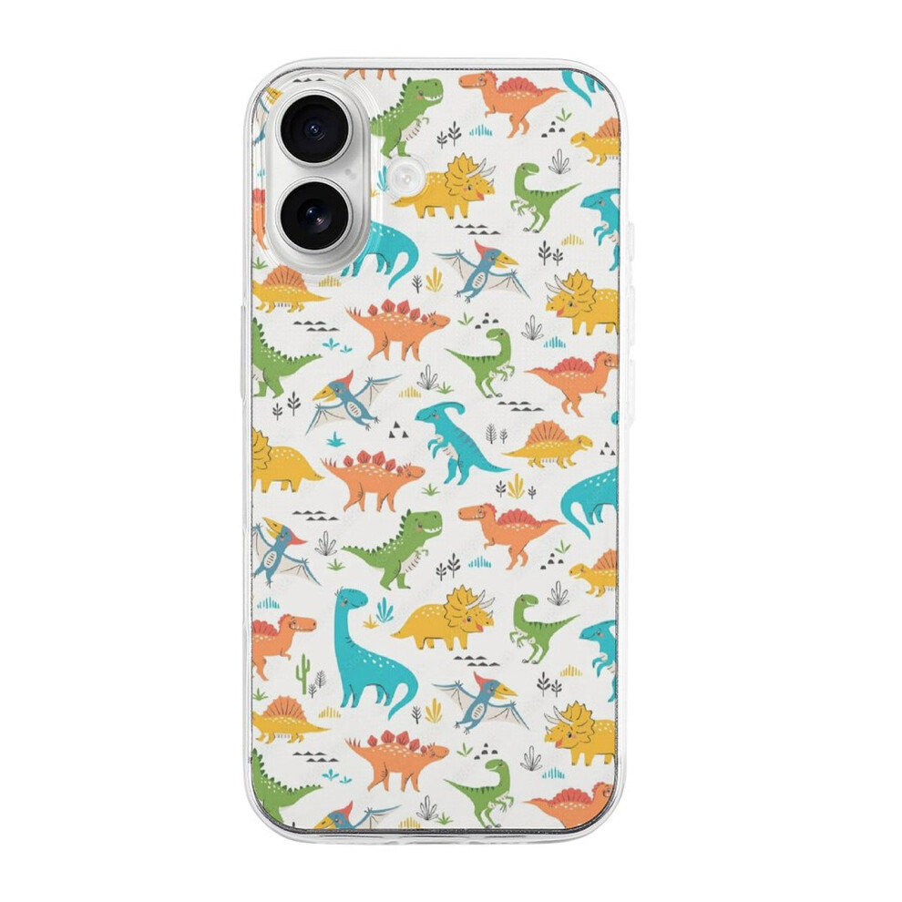 Dinosaur Tpu Iphone 16 Case Â Ultra Slim, Shockproof 354484017123