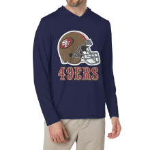 San Francisco49ers herrtröja med lång ärm och huva