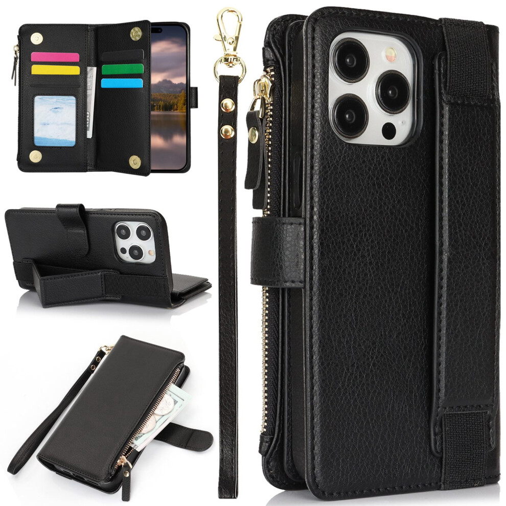 Leather Wallet Case For Iphone 14 Pro Max And 14 Plus 354484017628