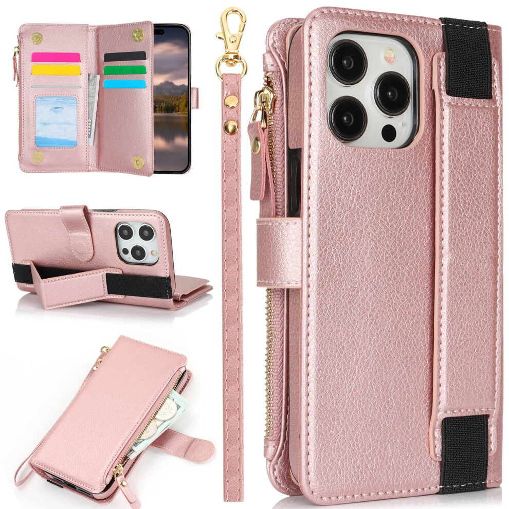 Leather Wallet Case For Iphone 11 Pro Max With Card Holder 354484017741