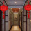 Chinese lantern with knot tassel for wedding decor 3