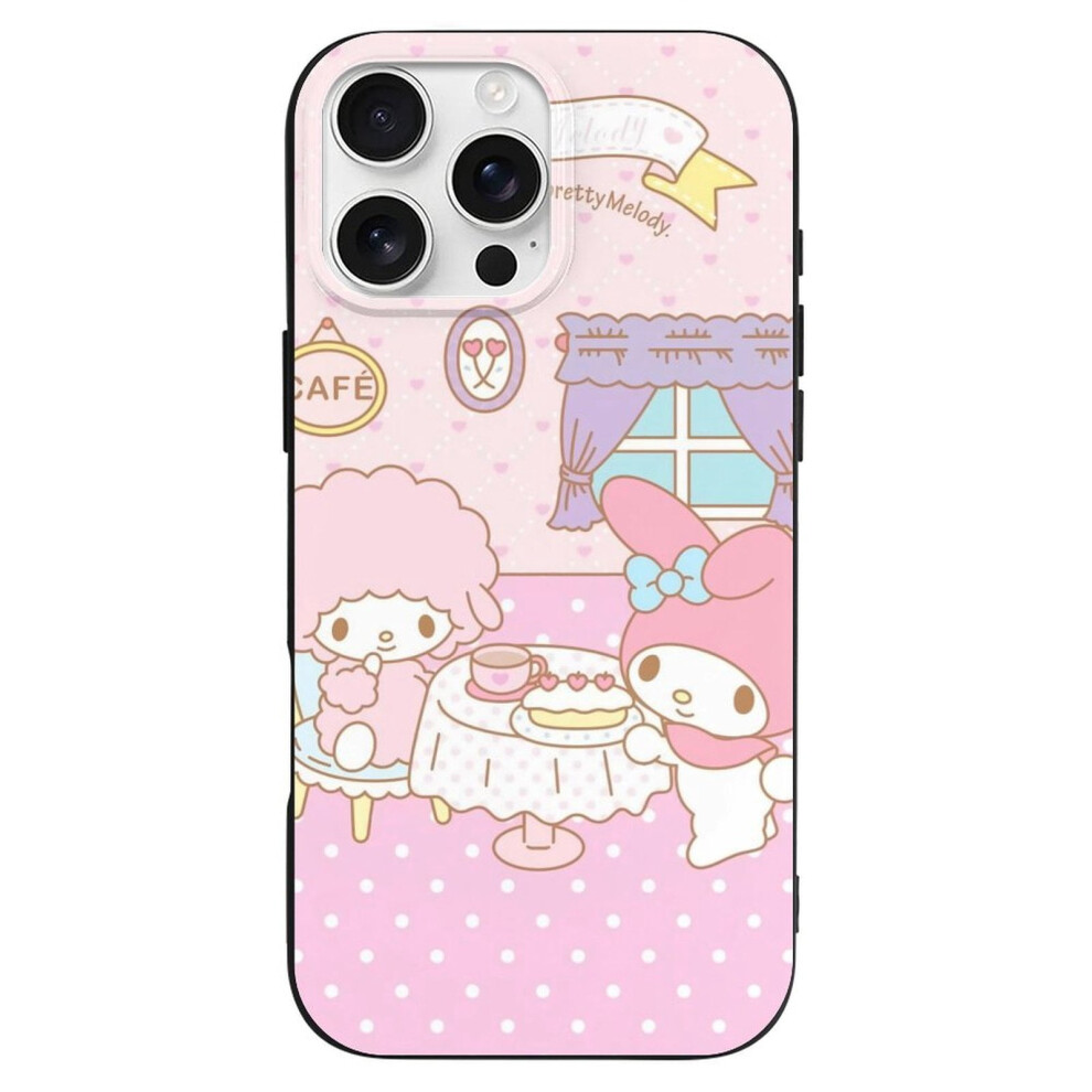 Melody Tpu Case For Iphone 16 Pro Max Slim Black 354484017246