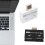 Adaptador divisor USB 2.0 macho a dos hembras 4