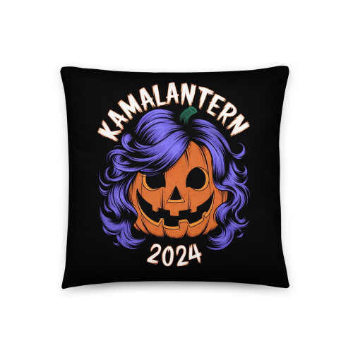 Pernă de Halloween Kamala Harris KAMALANTERN2024 4545 cm