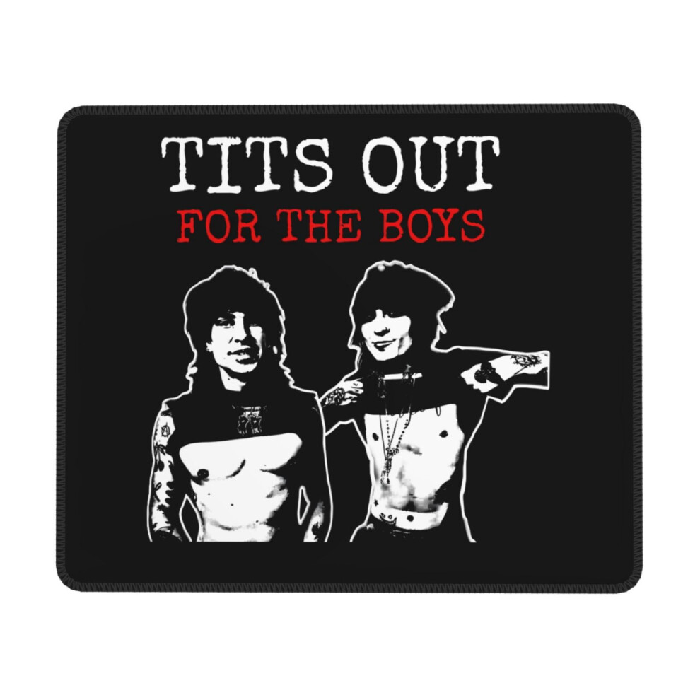 Rubber Edge Mouse Pad Office Desk Game Pad 1Pc 354484021403