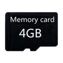 Micro SD-minnekort 4 GB
