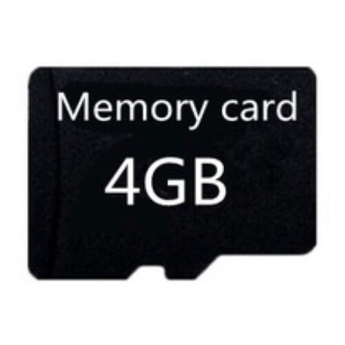 Micro SD-minnekort 4 GB