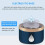 Bouteille d'eau à hydrogène portable Capino avec PEM et SPE 6