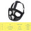 Mesh Dog Muzzle for Short Snout Breeds, Adjustable 7