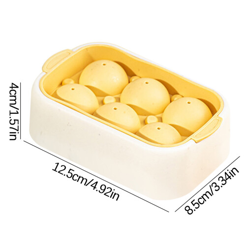 Capino ice cube trays with cover, easy-release, 2-pack 2