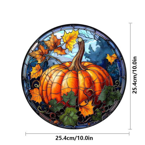 Αυτοκόλλητα παραθύρου για Halloween με σχέδιο κρανίο γάτας και κοράκι 12 τεμάχια 2