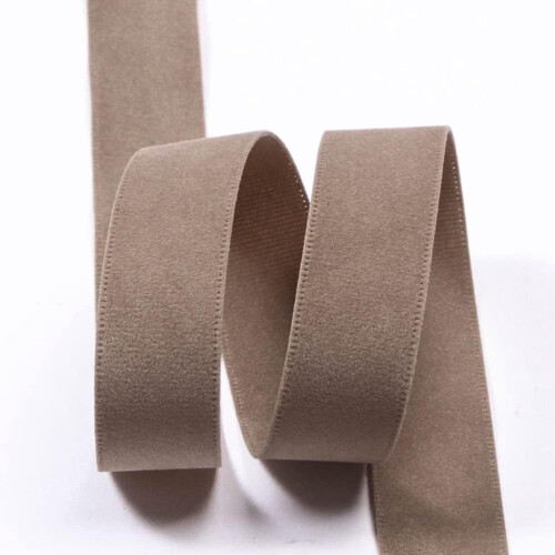 Fita de veludo dupla face cor damasco escuro, 3,8 cm (1,5 polegadas), 9,14 m (10 jardas)