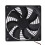 80mm USB 5V PC cooling fan with cable 3