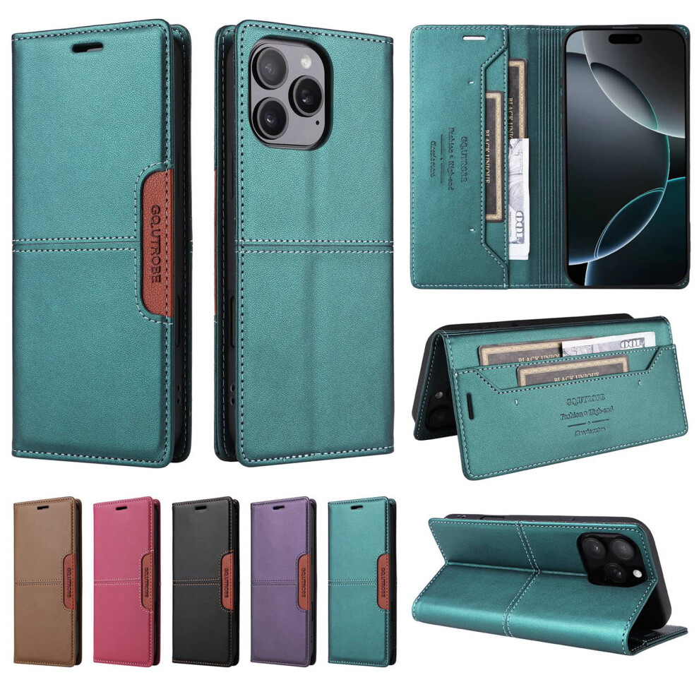 Leather Wallet Case For Iphone 13 Pro Max With Card Holder 354484018021