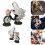 Halloween Ghost Bike Statue with Pink Pumpkin1pc 1