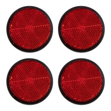 Reflecterende lichtfolie voor e-bike, kunststof, 4 stuks