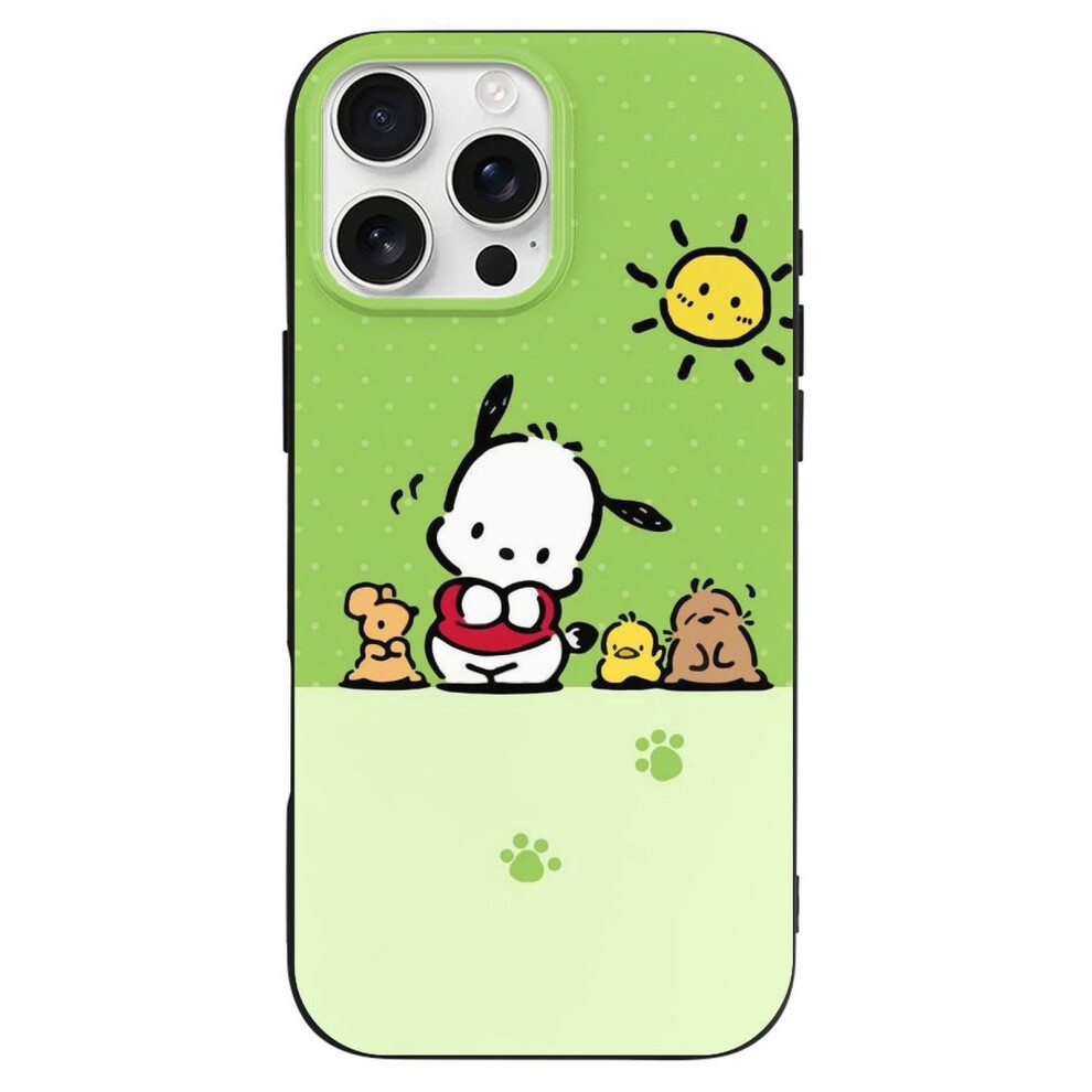 Pochacco Tpu Case For Iphone 16 Pro Max Black 354484018267