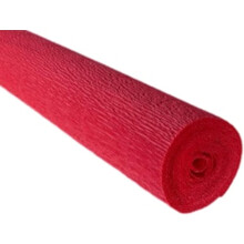 Rouleau de papier crépon italien épais 180 g 13,3 pi² rouge