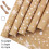 Weihnachtspapier-Set, khaki, 5 Rollen 1