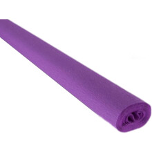 Rouleau de papier crépon italien violet 60 g 322